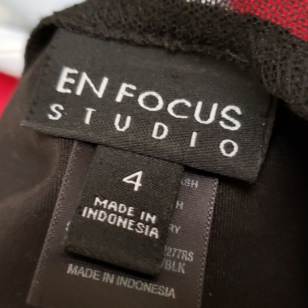Black EnFocus Studio dress Sz 4 - Picture 8 of 8